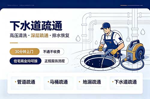 罗定下水道疏通